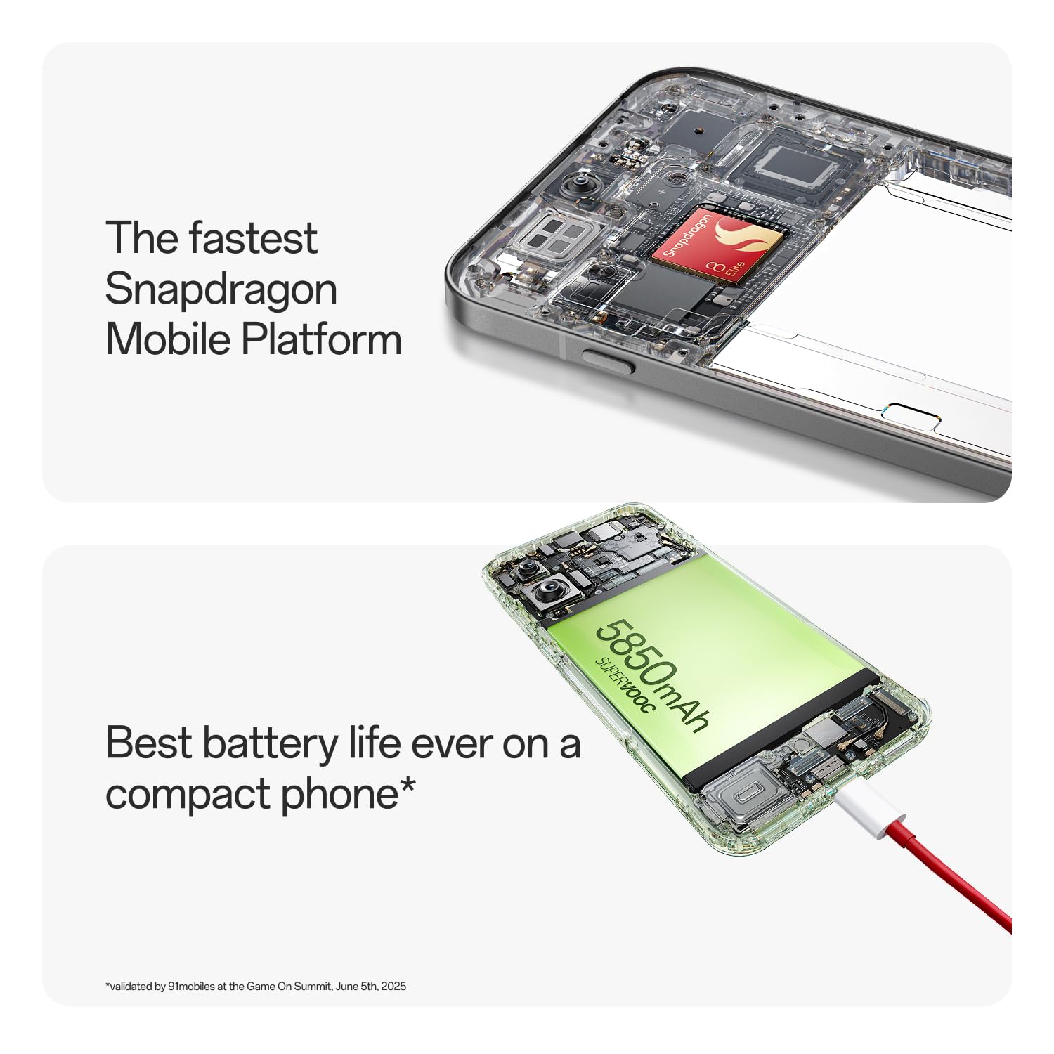 Version 1.0.0 OnePlus 13s | Snapdragon® 8 Elite | Best Battery Life Ever on a Compact Phone | Lifetime Display Warranty | 12GB+256GB | Black Velvet - Image 5