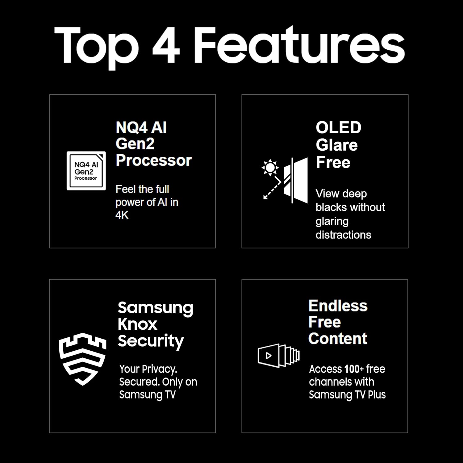 71v9fPhLJlL._SL1500_ Samsung 163 cm (65 inches) 4K Ultra HD Smart OLED TV QA65S95DAULXL (Graphite Black) - Image 6