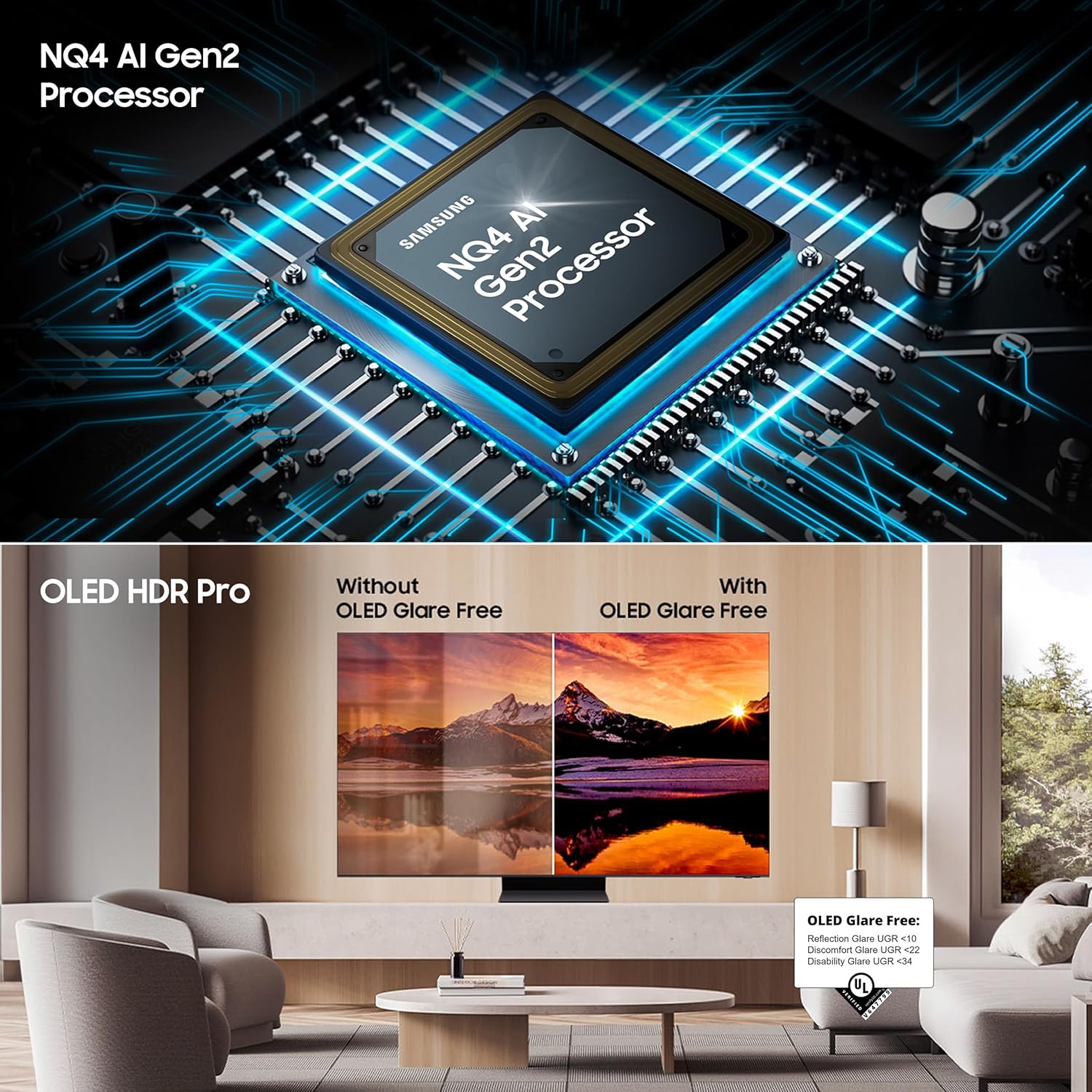 91xpK6XK3-L._SL1500_ Samsung 163 cm (65 inches) 4K Ultra HD Smart OLED TV QA65S95DAULXL (Graphite Black) - Image 7